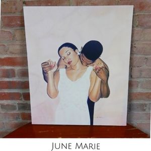 June Marie | Rare Genuine Lithograph Artwork